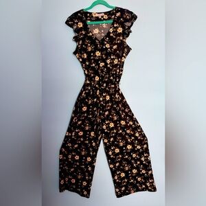 Inspired Hearts Black Floral Dress